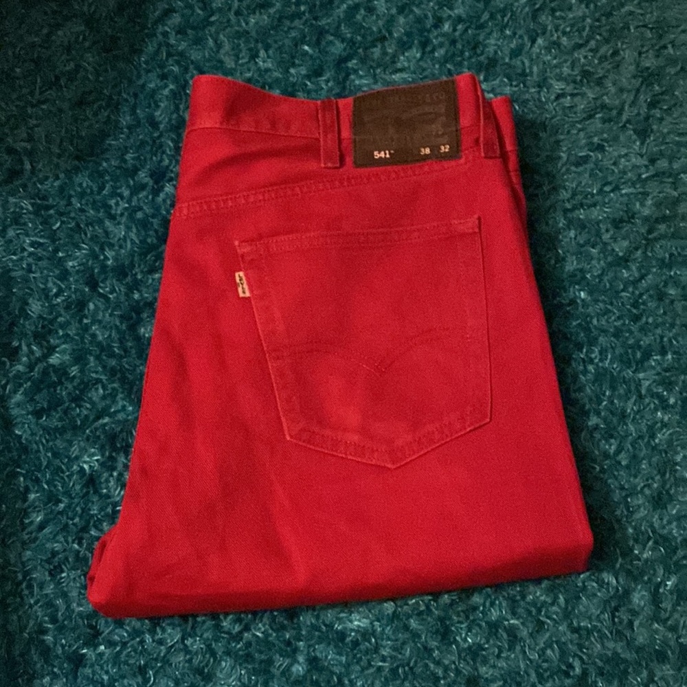 Mens, Red Jeans, Levi’s